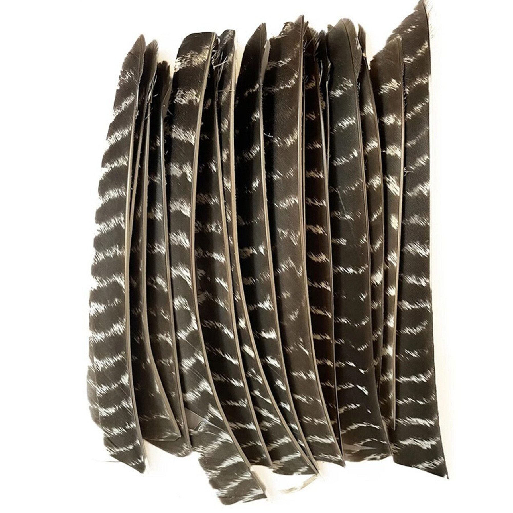 Natural Turkey Feather Right Left Wings DIY Arrows Fletching 50X
