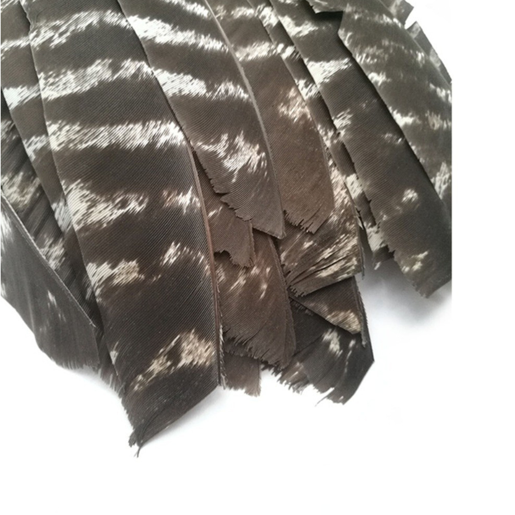 Natural Turkey Feather Right Left Wings DIY Arrows Fletching 50X
