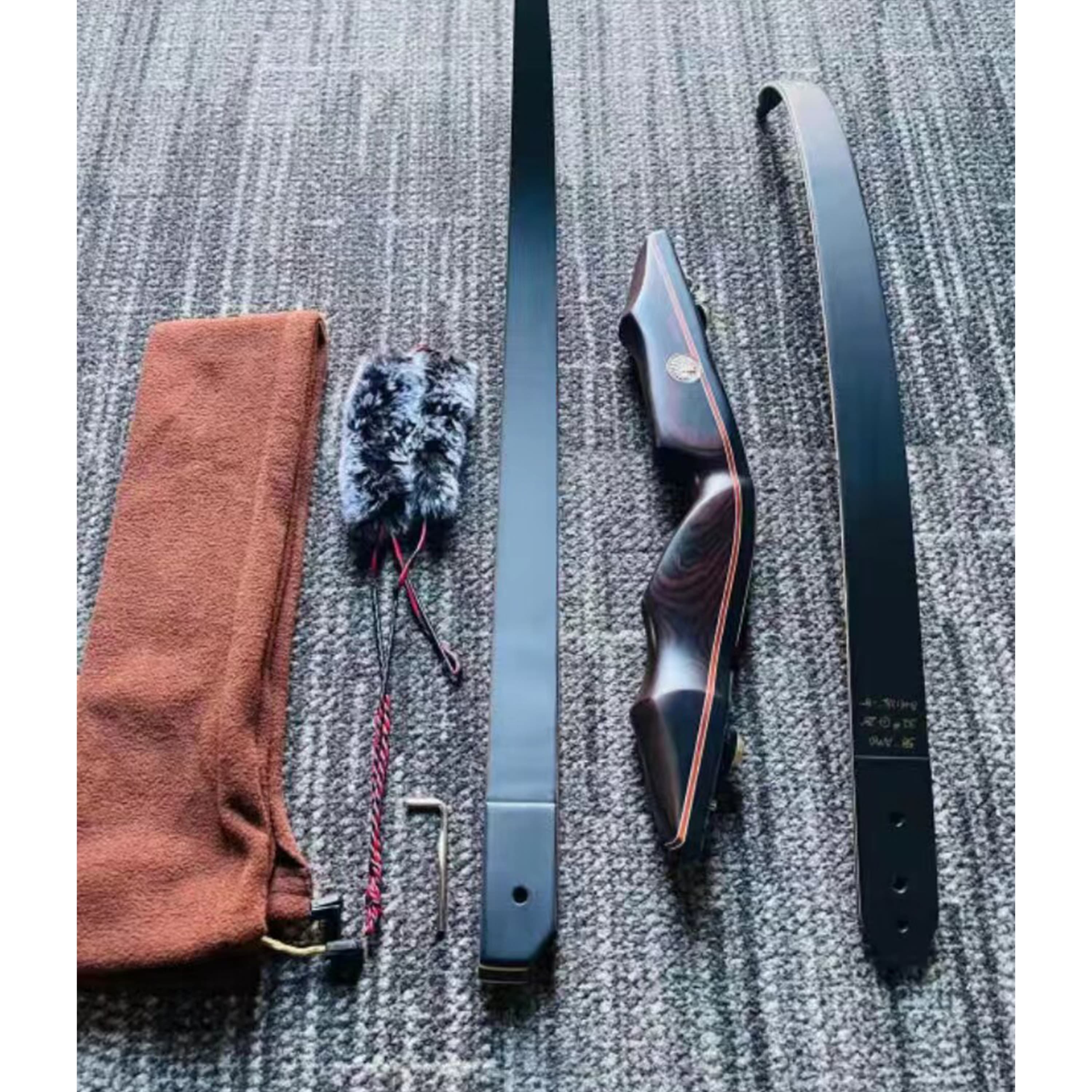 58'' Takedown Recurve Bow 20-55lbs Hunting Bow Shooting