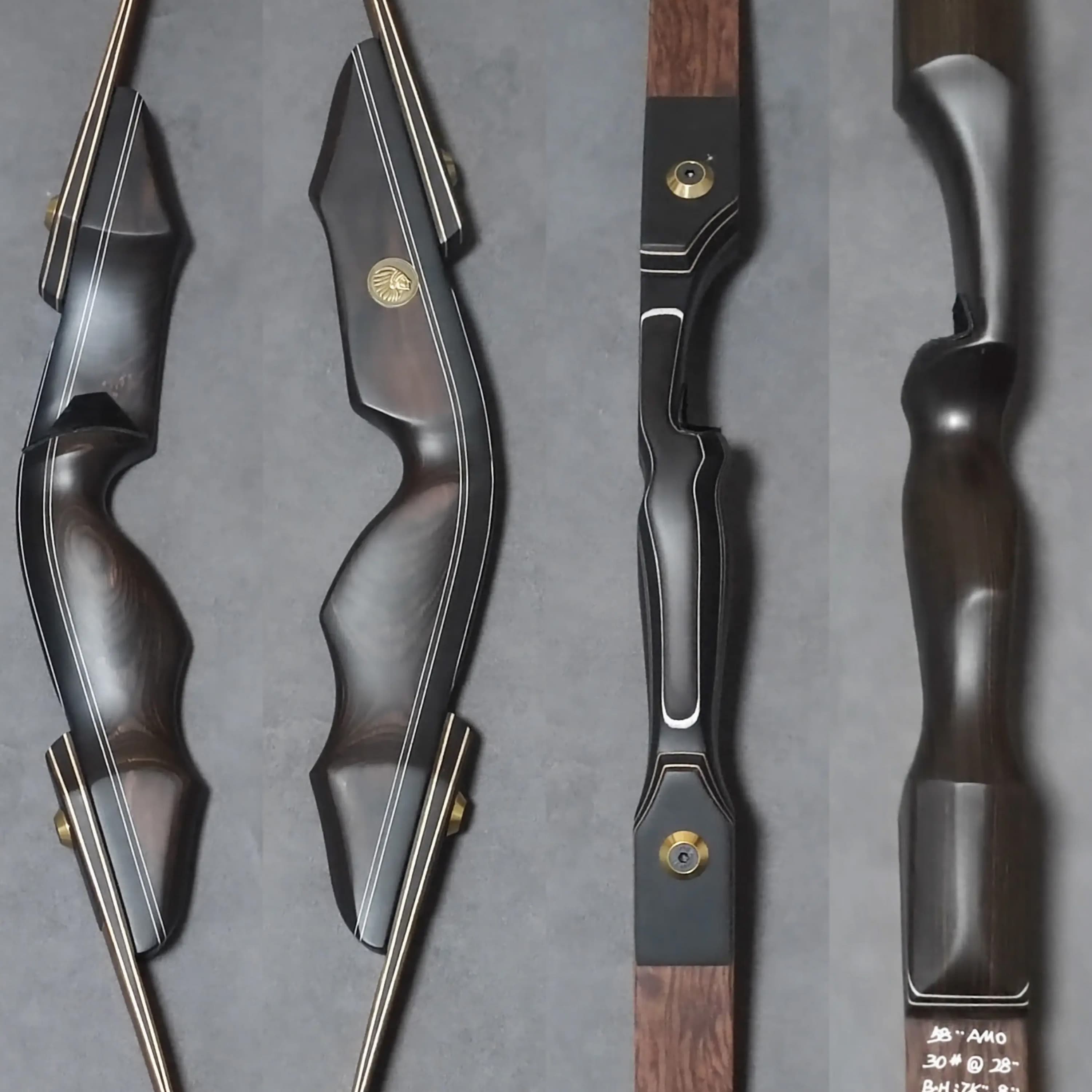 58'' Takedown Recurve Bow 20-55lbs Hunting Bow Shooting