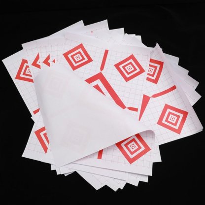 17x25" Archery Target Sheets Red Diamond Paper Targets for Shooting