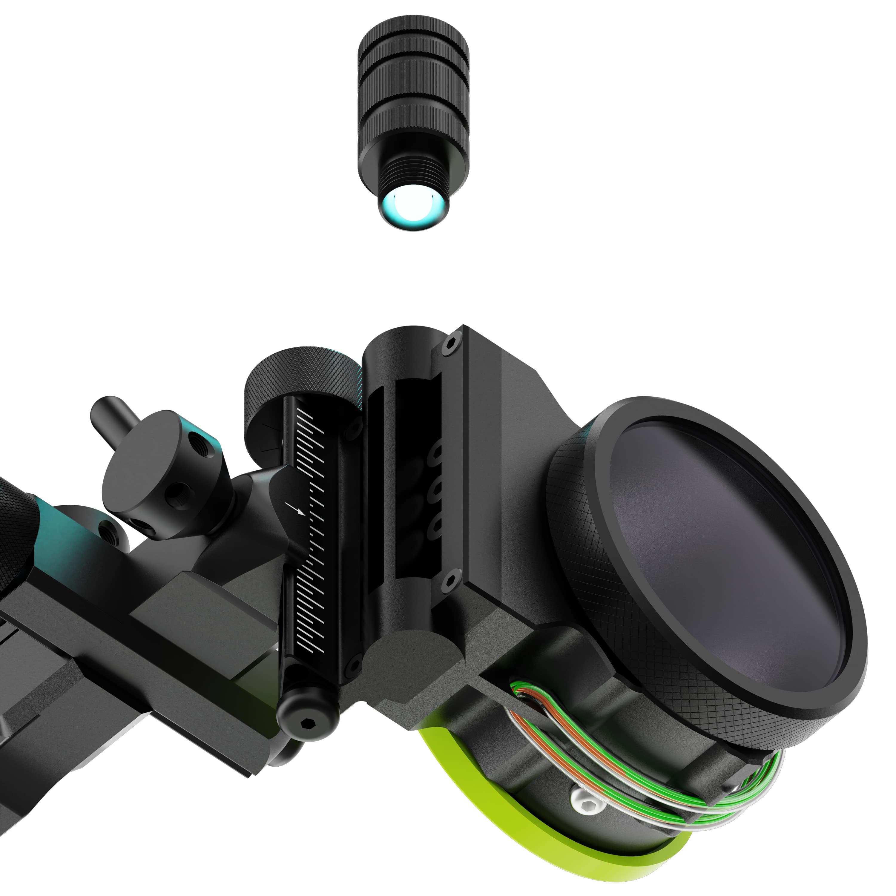 AME Archery 5-Pin Sight Compound Bow Sight Archery Shooting Target
