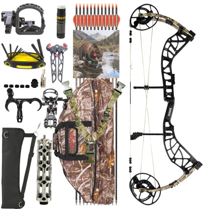 BEAR Compound Bow 45-70lbs Archery Hunting 339FPS Archery 