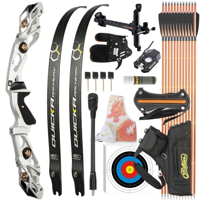 BOSEN 18-50bs  Takedown Recurve Bow Kit Shooting Archery