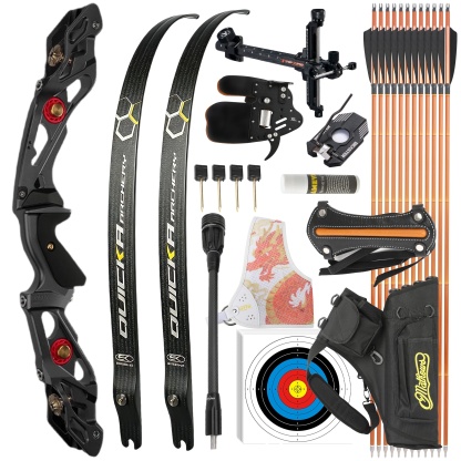 BOSEN 18-50bs  Takedown Recurve Bow Kit Shooting Archery