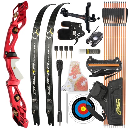 BOSEN 18-50bs  Takedown Recurve Bow Kit Shooting Archery