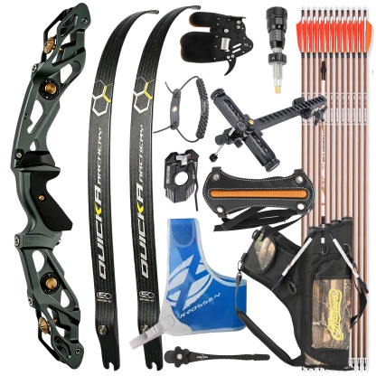 BOSEN Recurve Bow Kit 18-50bs Takedown Shooting Archery