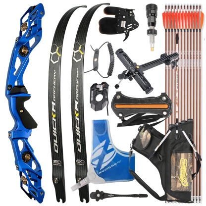 BOSEN Recurve Bow Kit 18-50bs Takedown Shooting Archery