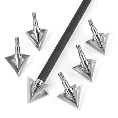12pcs 30" Mixed Carbon Bamboo Pattern Arrows with 12 Extra Cross-Star Arrowheads – Multi-Color Feather Set