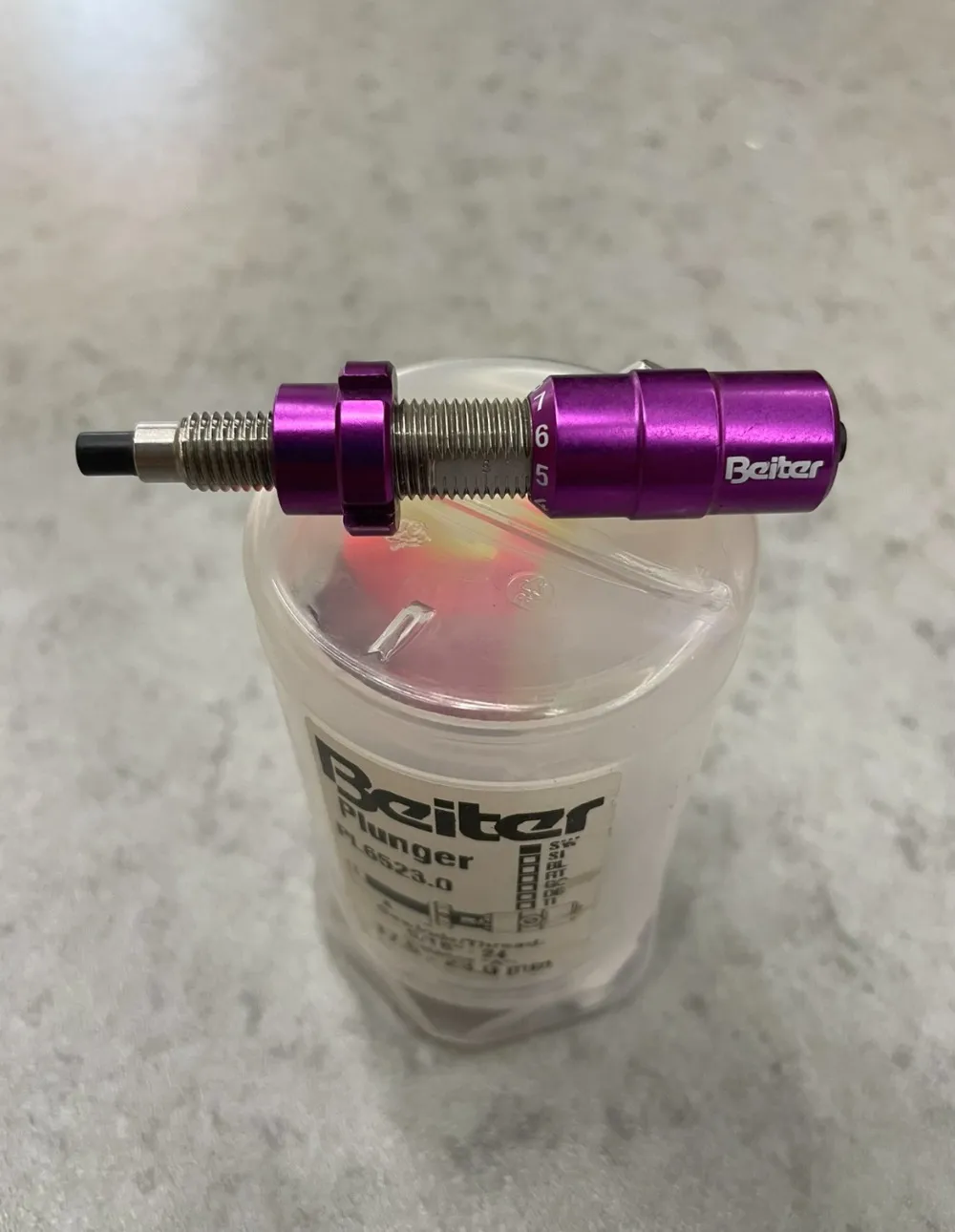 Beiter Recurve Bow Plunger Original Authentic Made in Germany QR Code Detectable