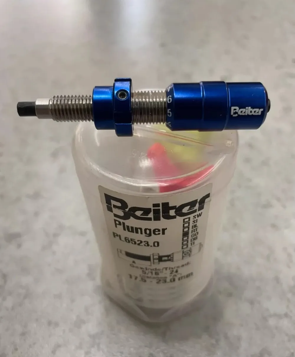 Beiter Recurve Bow Plunger Original Authentic Made in Germany QR Code Detectable