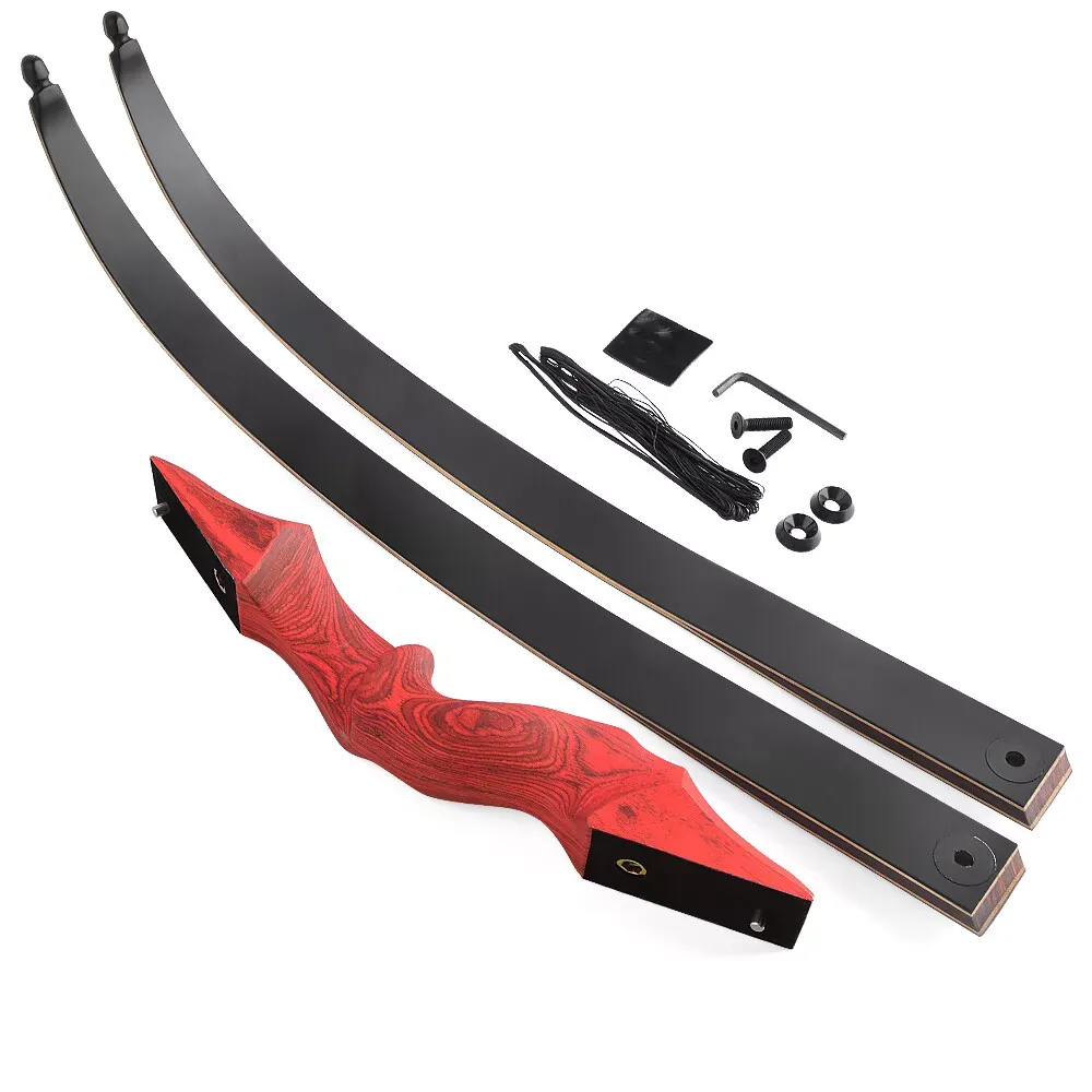 BlackHunter 60" Recurve Bow Arrow Set 20-60lbs RH LH