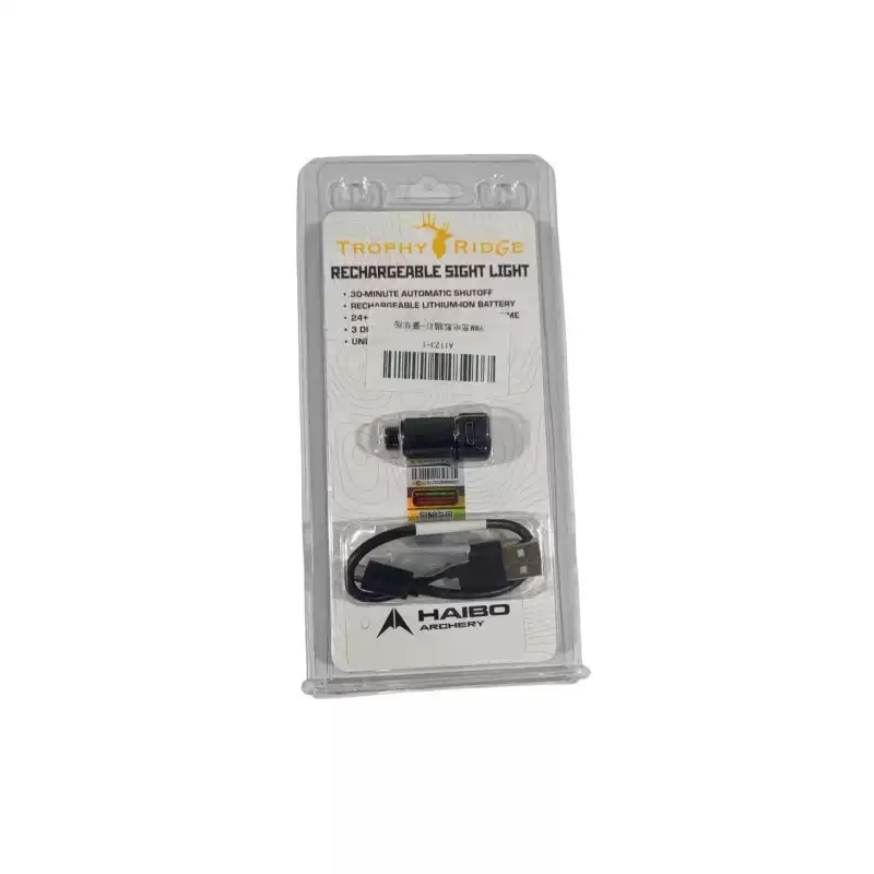 Archery Rechargeable Sight Light TEFEIRJI LED Bow Accessory