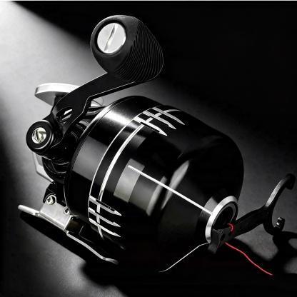 MPX45 Bowfishing Reel Double Fish Fortress 120M Metal Reel