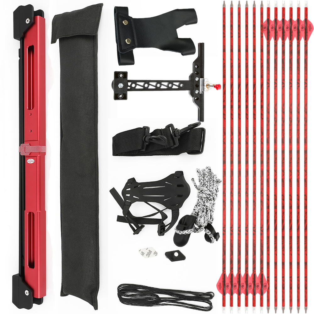 AME Folding Recurve Bow 35lb – Complete Set