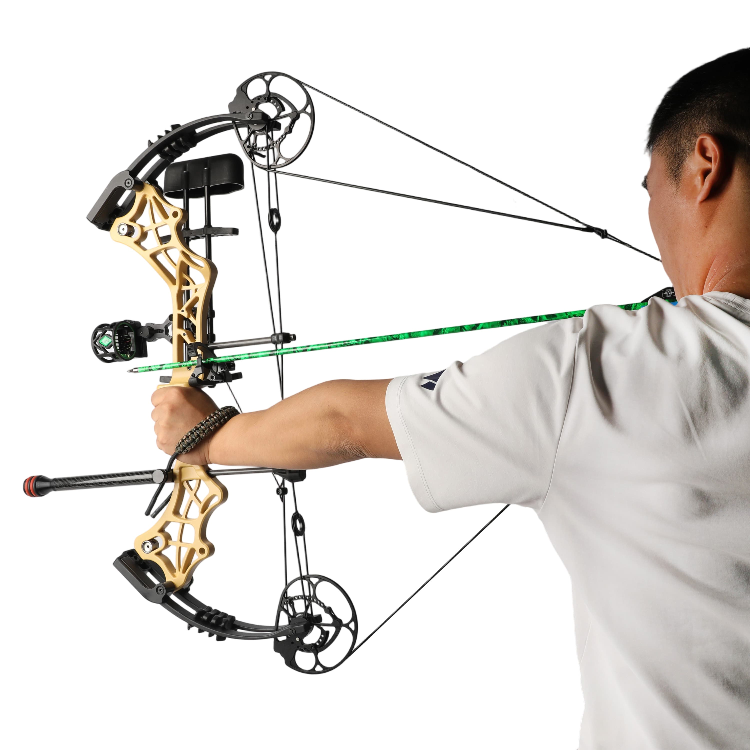 Compound Bow Archery 40-70lbs 80% let off