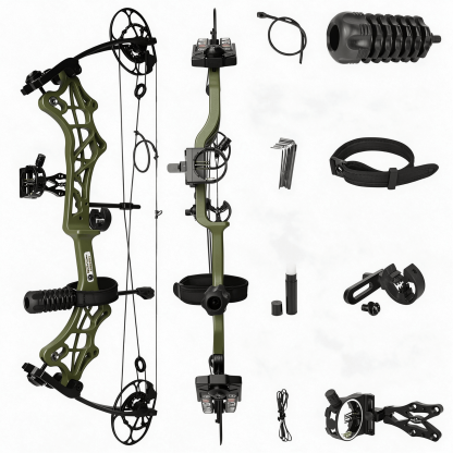 Compound Bow Archery 40-70lbs 80% let off