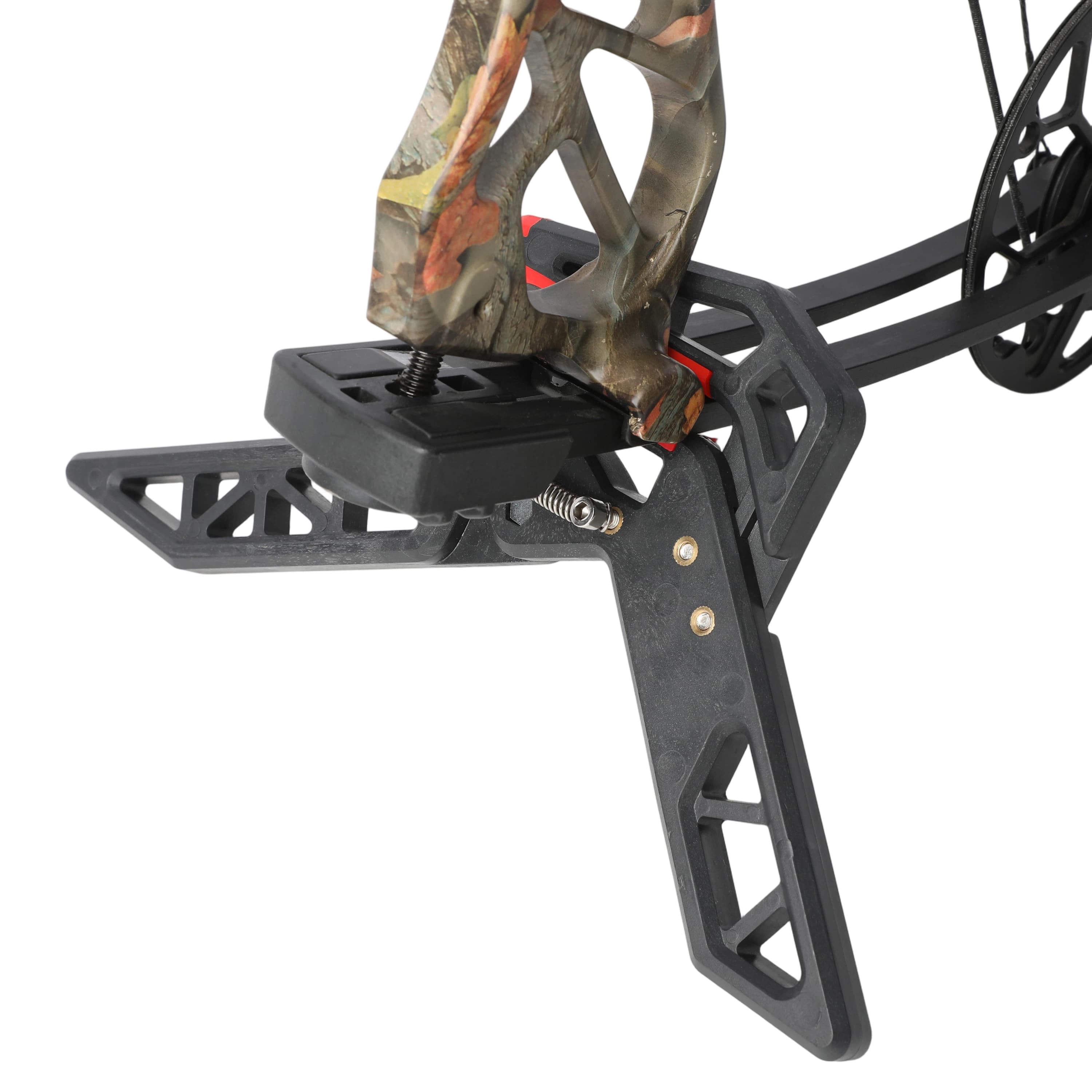 Compound Bow Stand Holder Kick Rack Legs Bracket Adjustment Archery