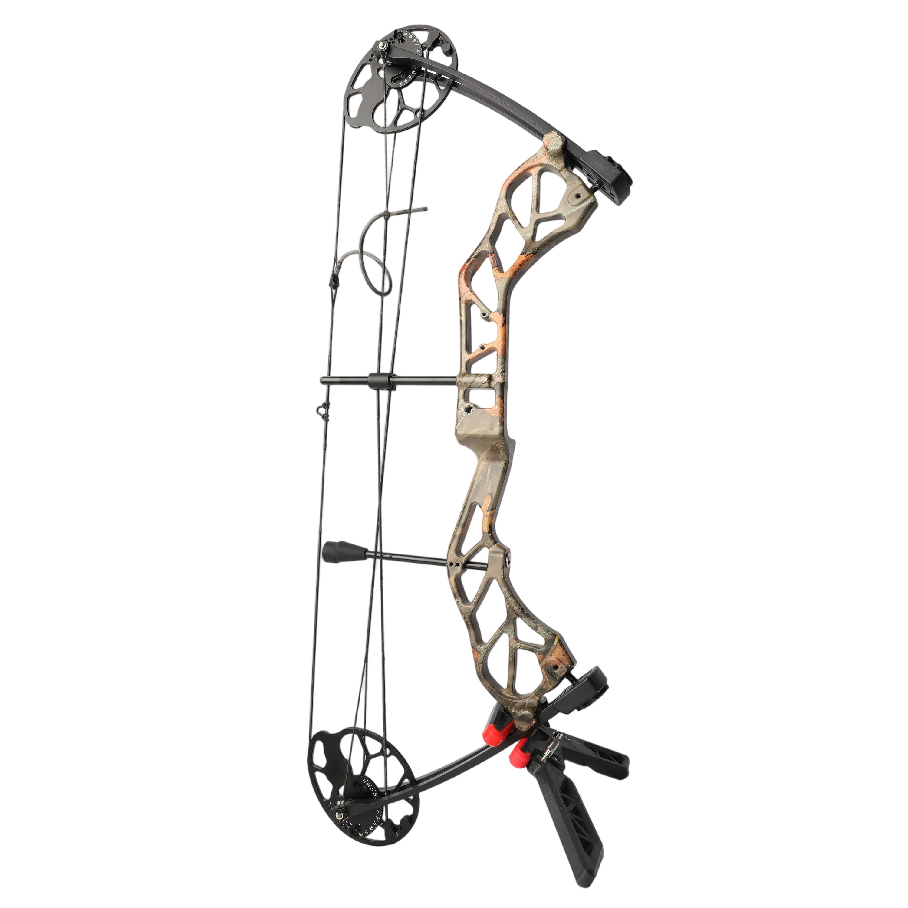 Compound Bow Stand Holder Kick Rack Legs Bracket Adjustment Archery