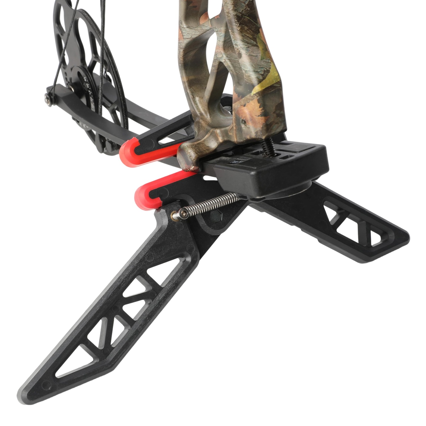 Compound Bow Stand Holder Kick Rack Legs Bracket Adjustment Archery