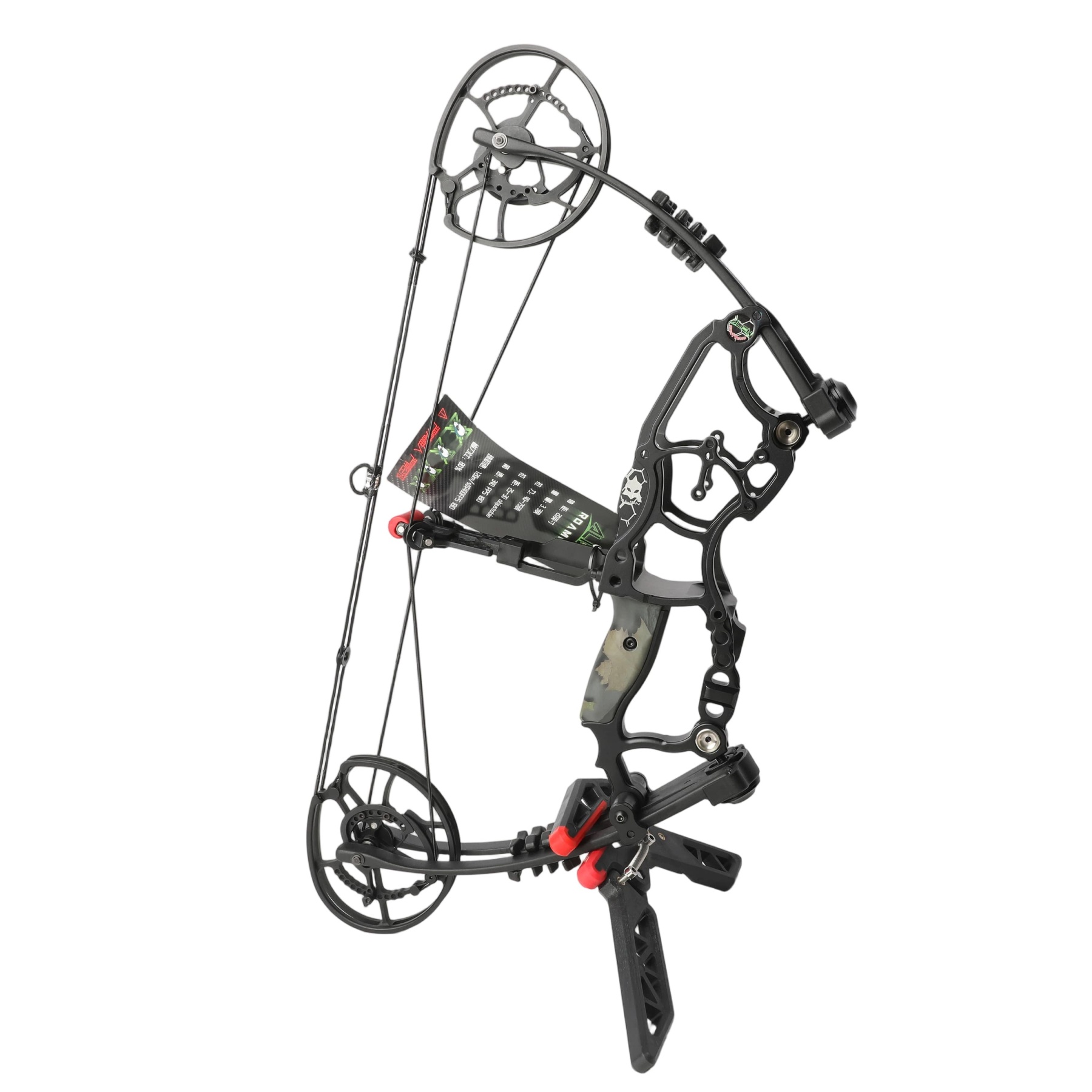 Compound Bow Stand Holder Kick Rack Legs Bracket Adjustment Archery