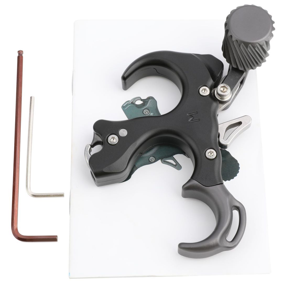 Compound Bow Thumb Release Aids 3 4 Finger Trigger Adjustable  RH LH 