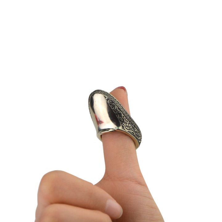 Archery Thumb Ring Copper Deep Hook Thumb Release Ring