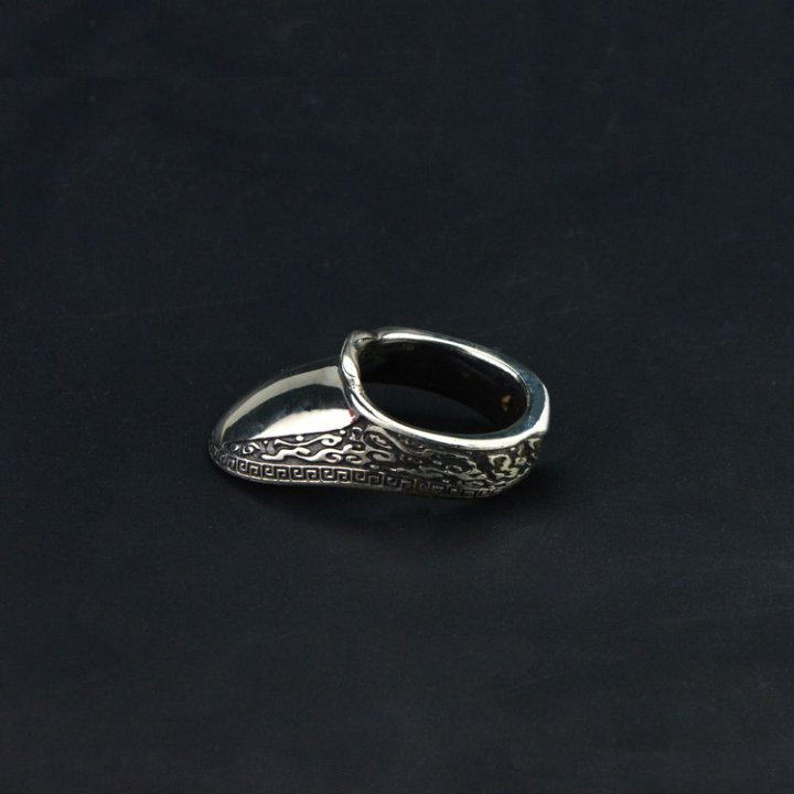 Archery Thumb Ring Copper Deep Hook Thumb Release Ring