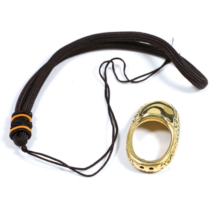 Archery Thumb Ring Copper Deep Hook Thumb Release Ring