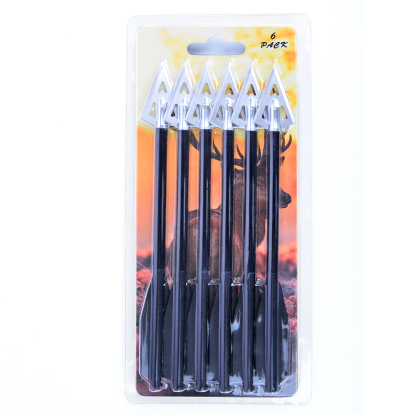 AME ARCHERY Aluminum Shaft Broadhead Mini Crossbow Arrows (12pcs)