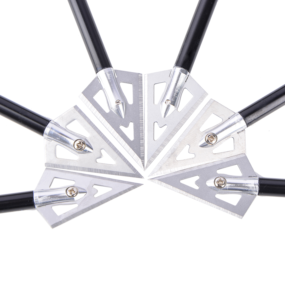 AME ARCHERY Aluminum Shaft Broadhead Mini Crossbow Arrows (12pcs)