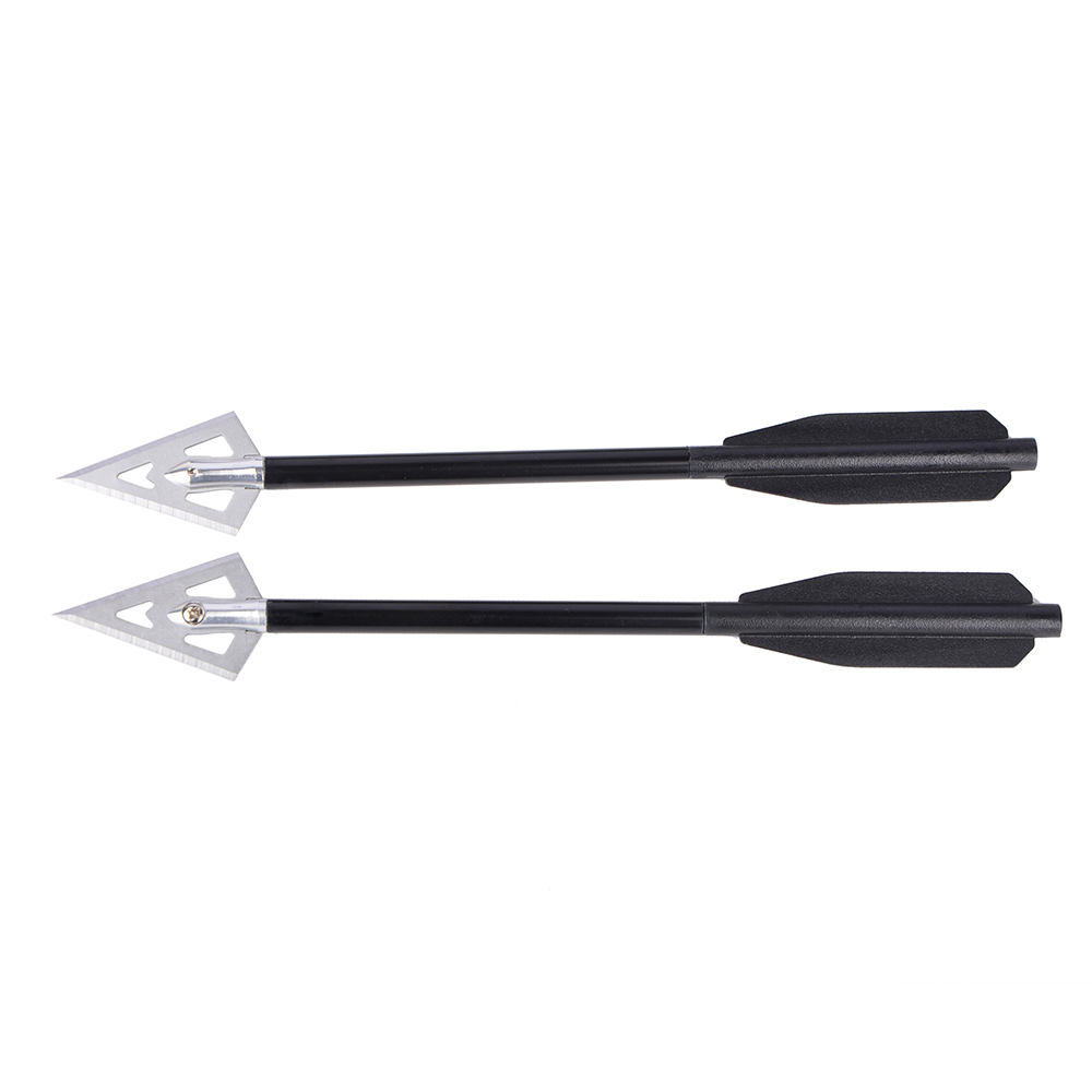 AME ARCHERY Aluminum Shaft Broadhead Mini Crossbow Arrows (12pcs)