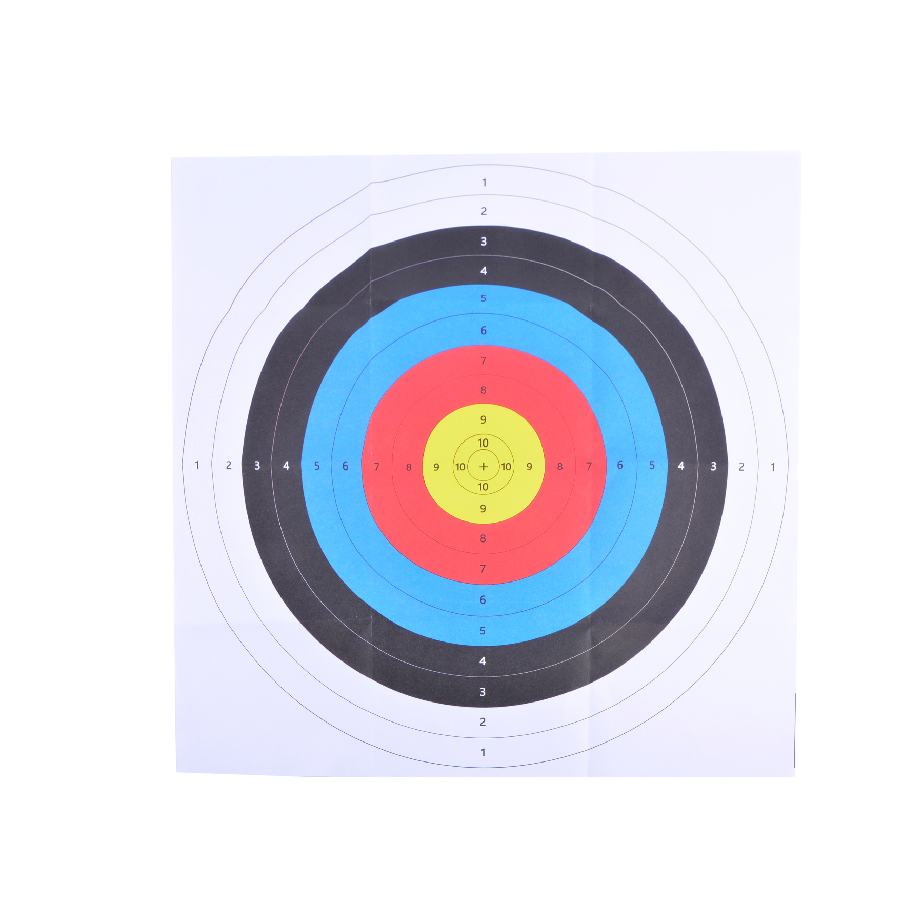 Mini Bow, 18 lbs, Black & White, Carbon Plastic Riser, Ultra-Lightweight Archery Set