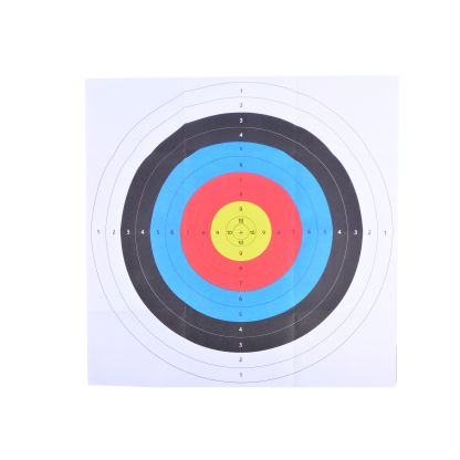 Mini Bow, 18 lbs, Black & White, Carbon Plastic Riser, Ultra-Lightweight Archery Set