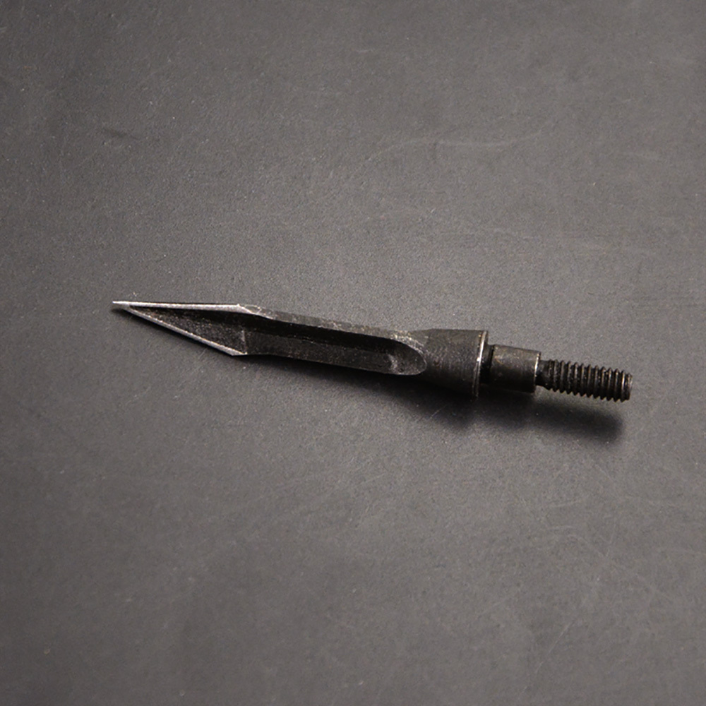 AME ARCHERY Blade Piercing Carbon Steel Arrow Tips(12pcs)