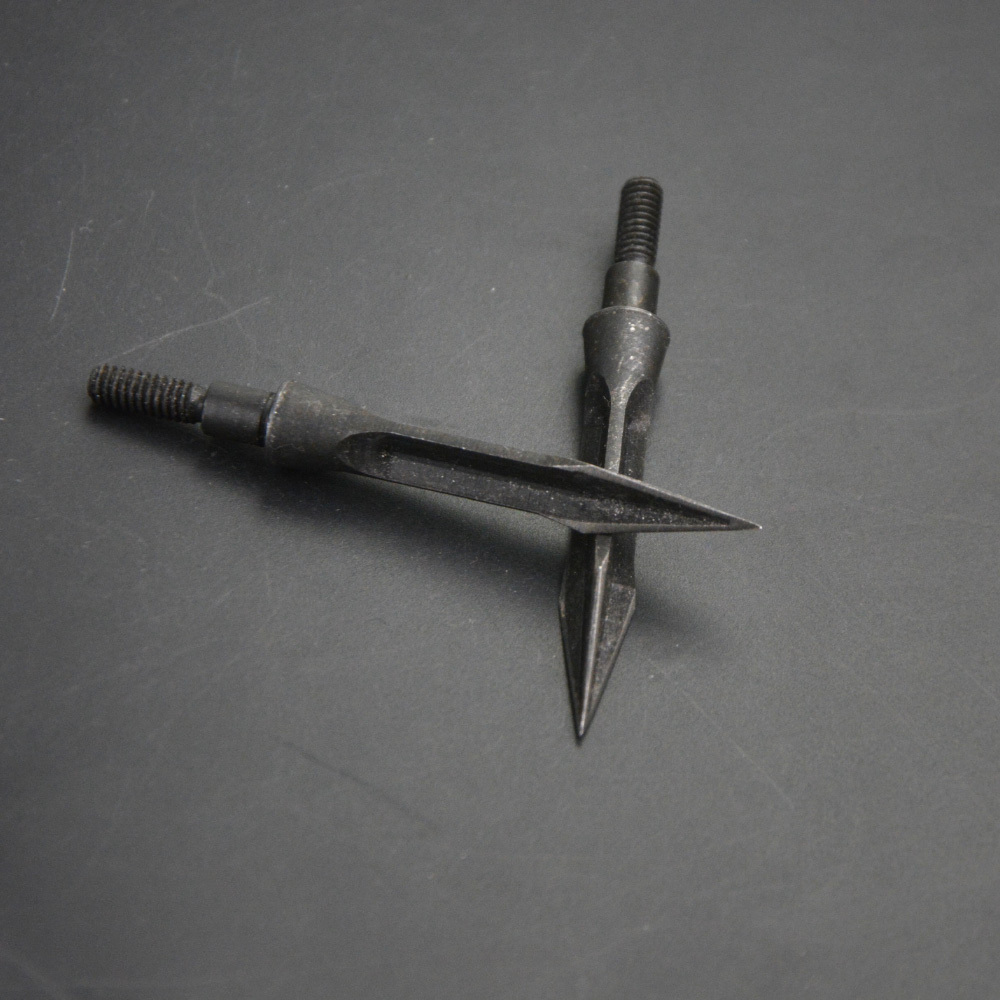 AME ARCHERY Blade Piercing Carbon Steel Arrow Tips(12pcs)