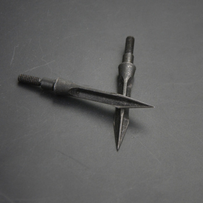 AME ARCHERY Blade Piercing Carbon Steel Arrow Tips(12pcs)