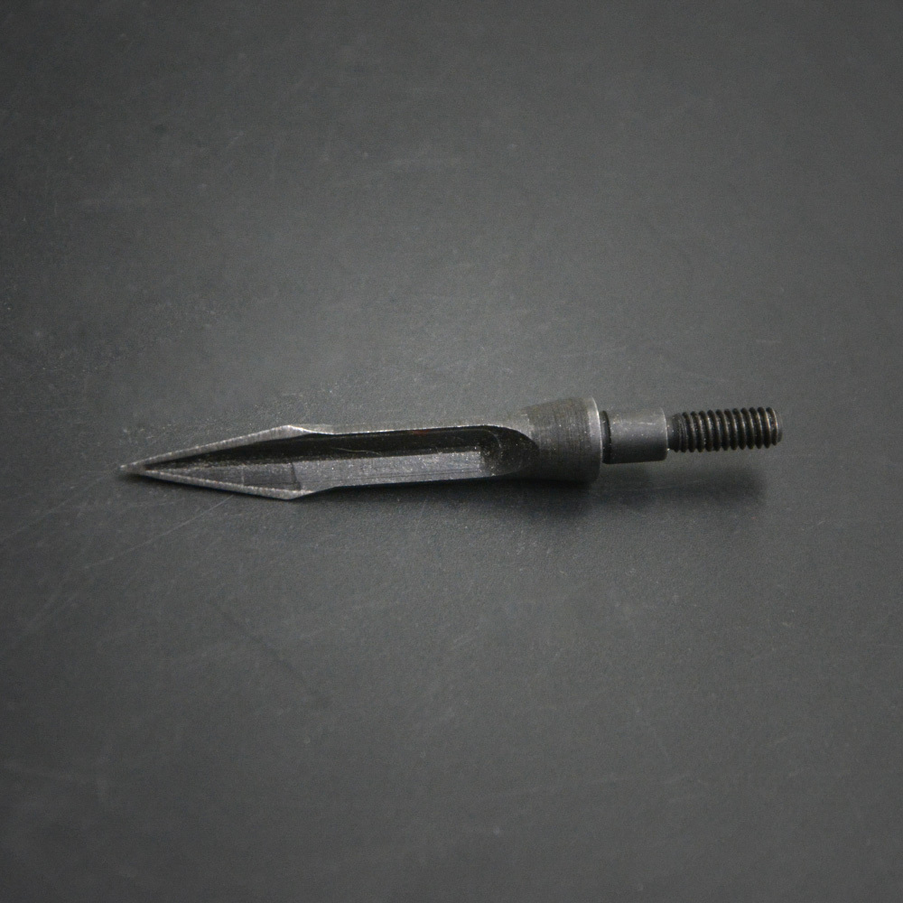 AME ARCHERY Blade Piercing Carbon Steel Arrow Tips(12pcs)