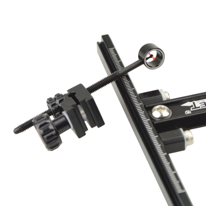 Soohupet 6" Short Recurve Sight, Aluminum Alloy, Left/Right Hand, 133g