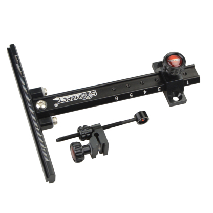 Soohupet 6" Short Recurve Sight, Aluminum Alloy, Left/Right Hand, 133g