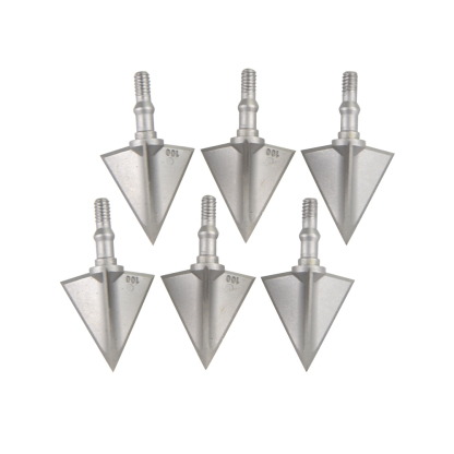 X3 Stainless Steel Arrowheads, 12 pcs, 100 Grain (6.8g)