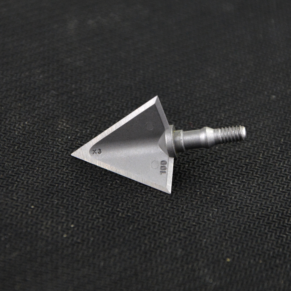 X3 Stainless Steel Arrowheads, 12 pcs, 100 Grain (6.8g)
