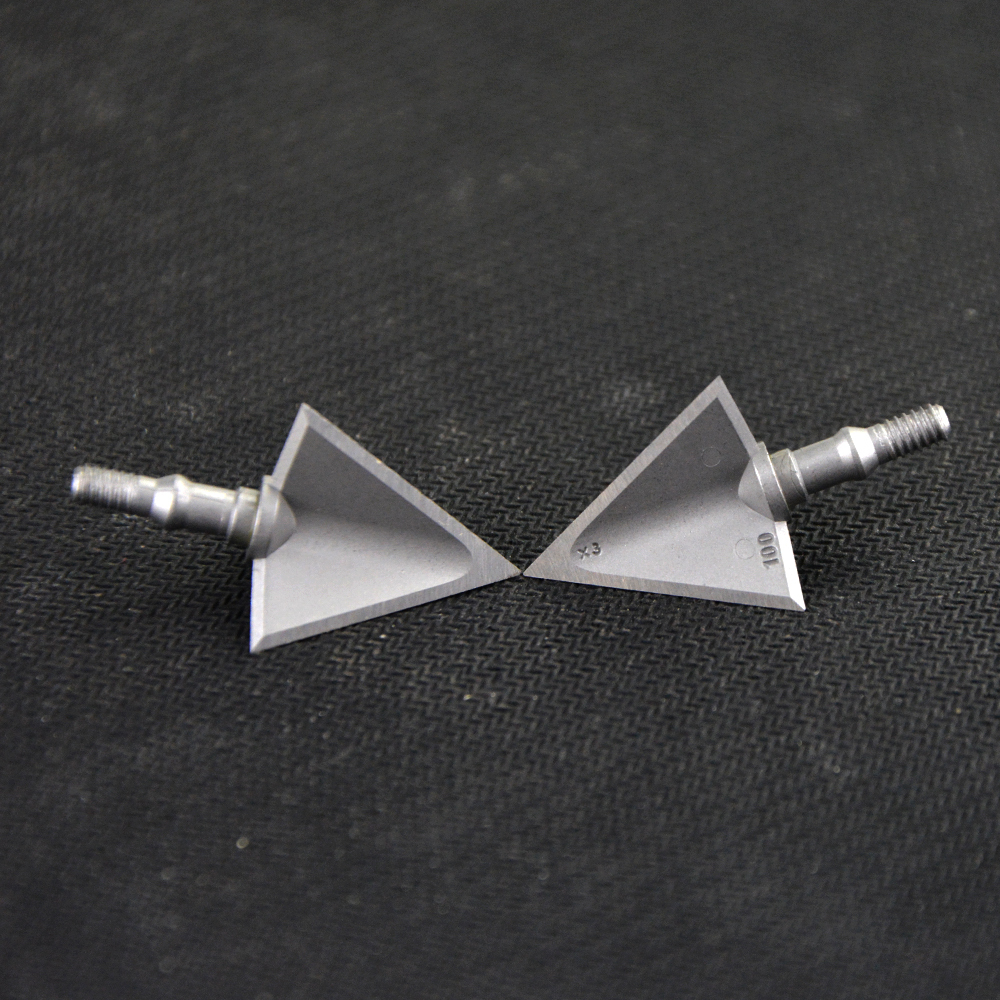 X3 Stainless Steel Arrowheads, 12 pcs, 100 Grain (6.8g)