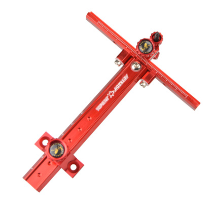 TOPOINT ARCHERY TR1007 Recurve Sight – Aluminum Alloy with 0.059” Fiber Red