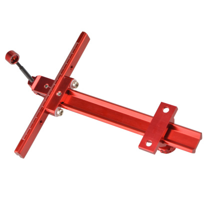 TOPOINT ARCHERY TR1007 Recurve Sight – Aluminum Alloy with 0.059” Fiber Red