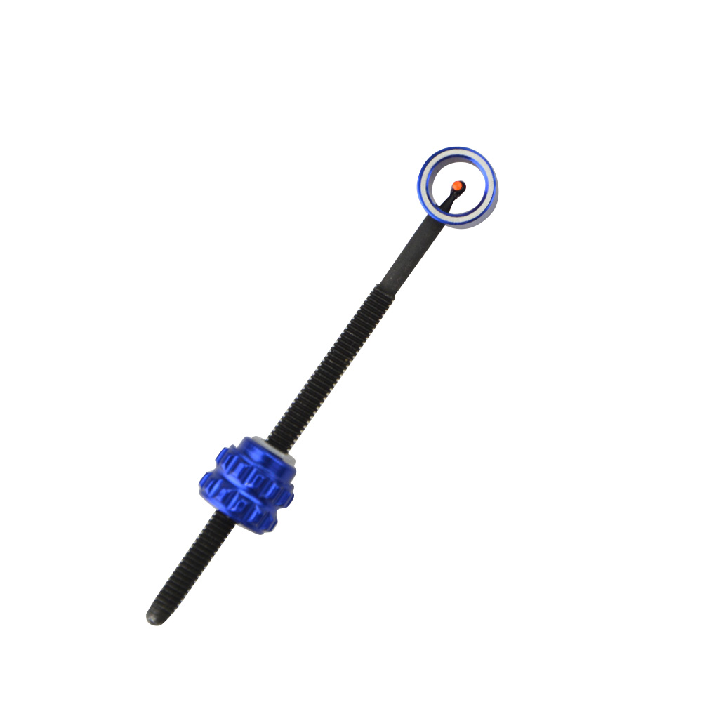 TOPOINT ARCHERY TR1007 Recurve Sight – Aluminum Alloy with 0.059” Fiber Blue