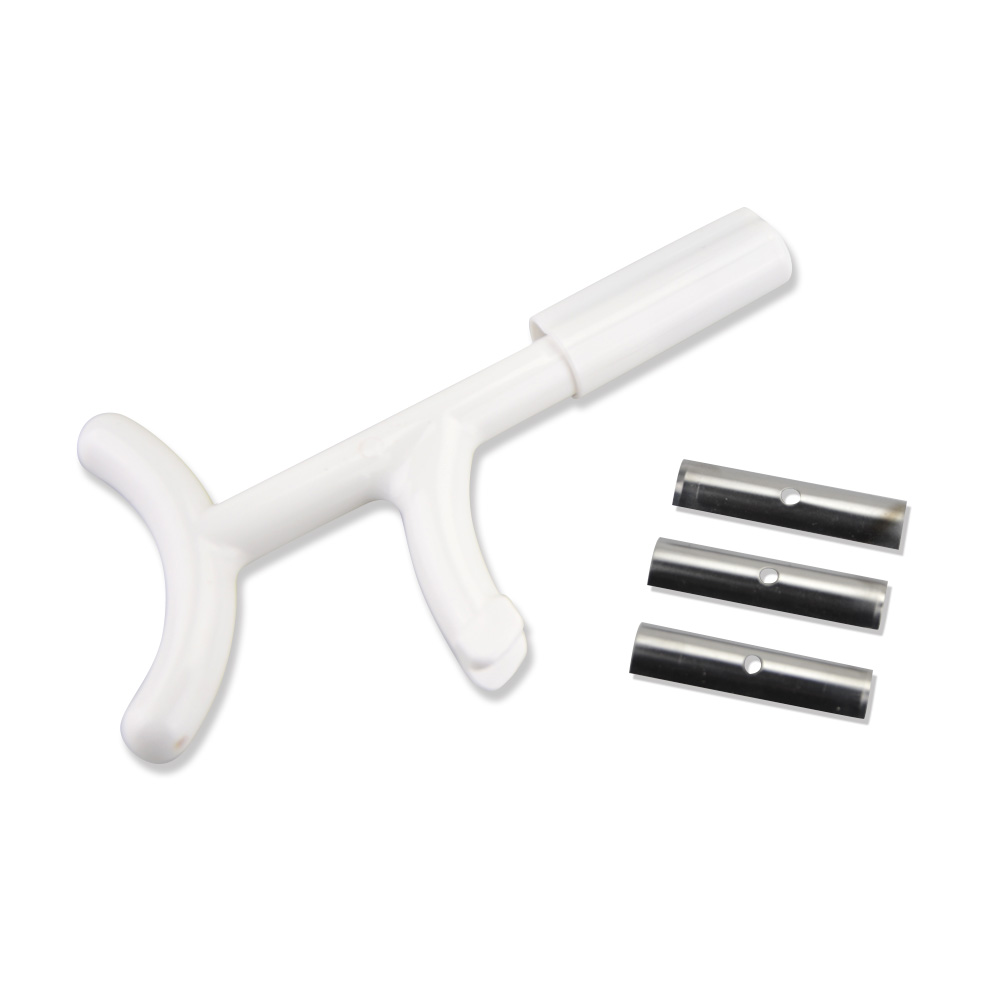 AME ARCHERY Fletching Remover Tool White