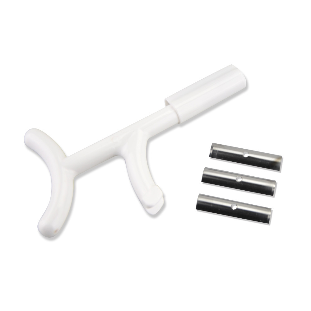 AME ARCHERY Fletching Remover Tool White