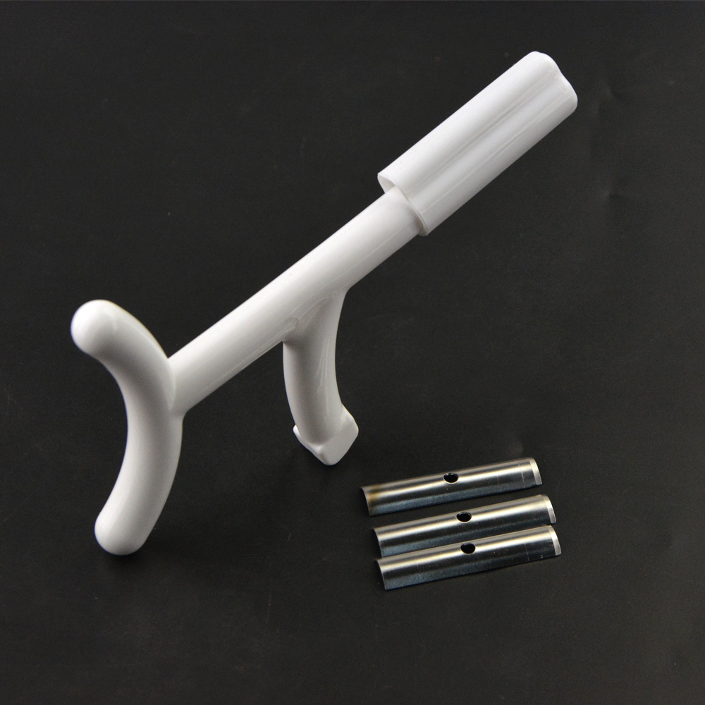 AME ARCHERY Fletching Remover Tool White