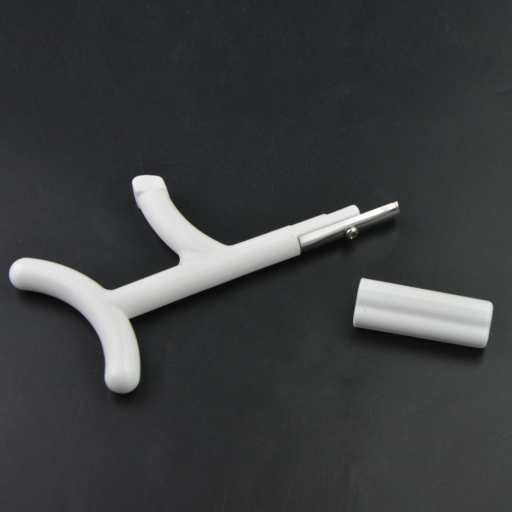 AME ARCHERY Fletching Remover Tool White